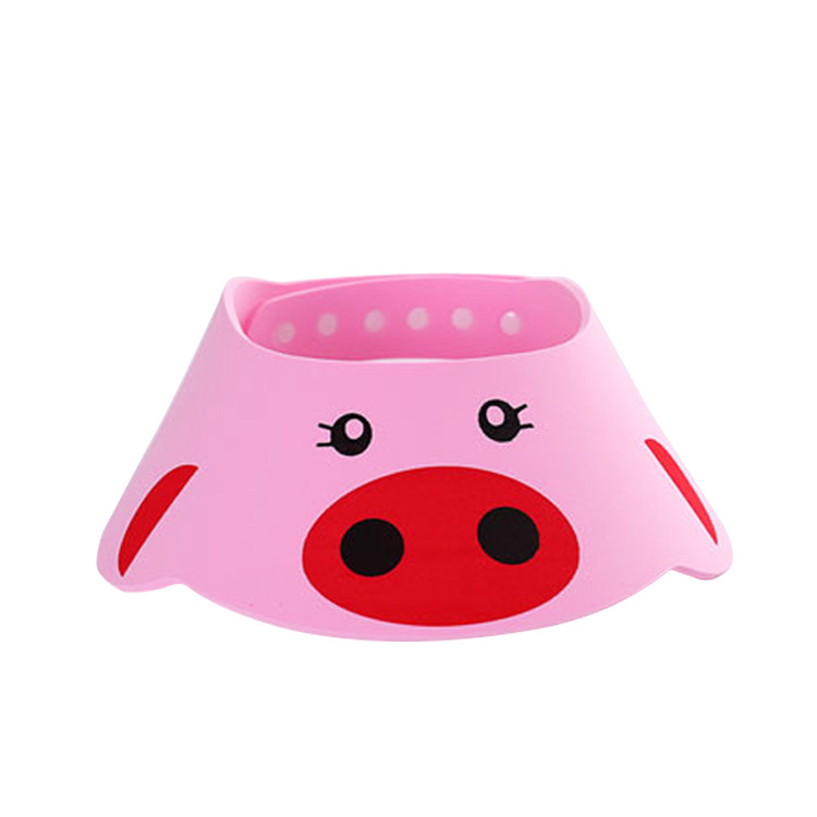 Baby Shampoo Cap Wholesale Thickened Child Baby Shampoo Cap Bath Shower Cap Cartoon Adjustable Shower Cap