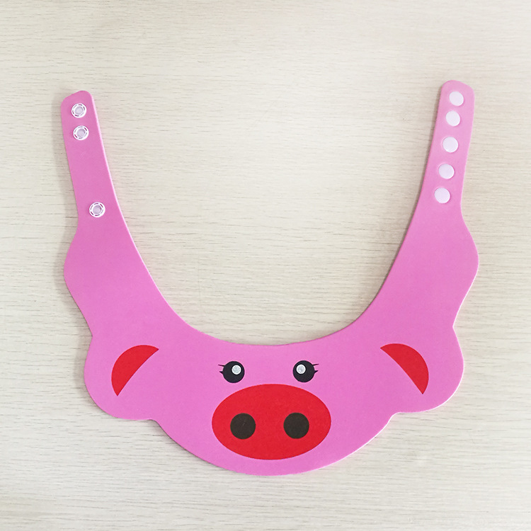 Baby Shampoo Cap Wholesale Thickened Child Baby Shampoo Cap Bath Shower Cap Cartoon Adjustable Shower Cap