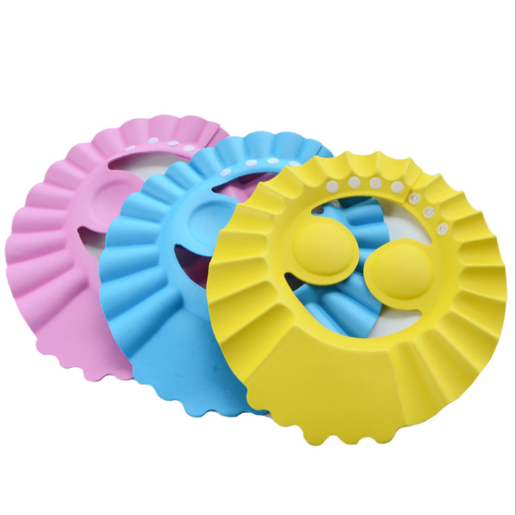 Adjustable Baby Shampoo Cap Waterproof Earflaps Cap Adjustable Baby Shampoo Cap Waterproof Earflaps Cap