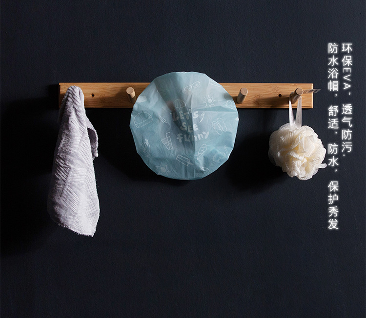 thickened bathroom waterproof shower cap ladies waterproof shower cap environmental protection shampoo cap lampblack cap thickened bathroom waterproof shower cap ladies waterproof shower cap environmental protection shampoo cap lampblack cap