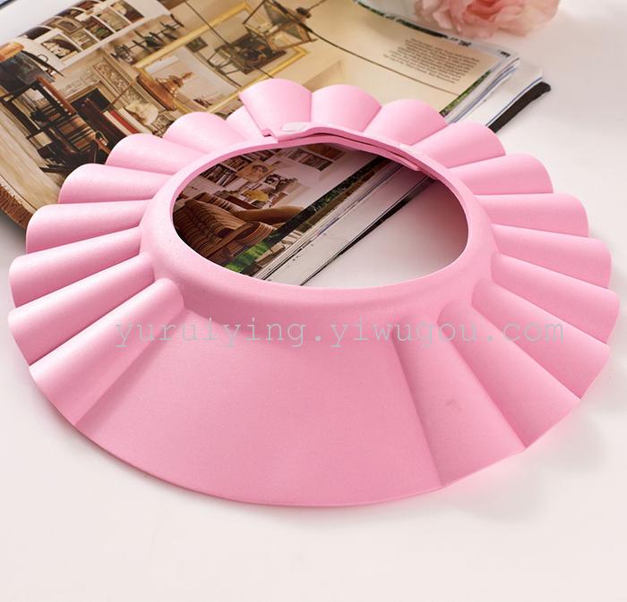 Baby shampoo cap children baby shower cap shower cap waterproof cap can be adjusted to increase Baby shampoo cap children baby shower cap shower cap waterproof cap can be adjusted to increase