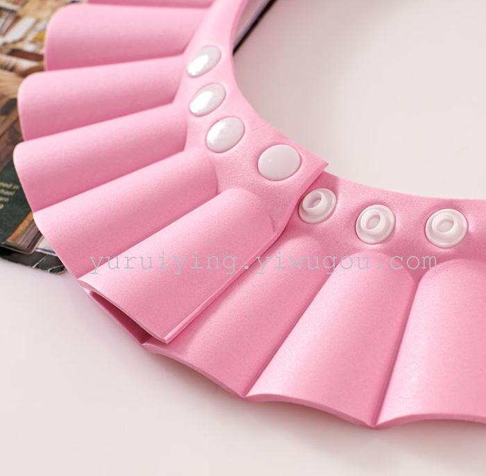 Baby shampoo cap children baby shower cap shower cap waterproof cap can be adjusted to increase Baby shampoo cap children baby shower cap shower cap waterproof cap can be adjusted to increase