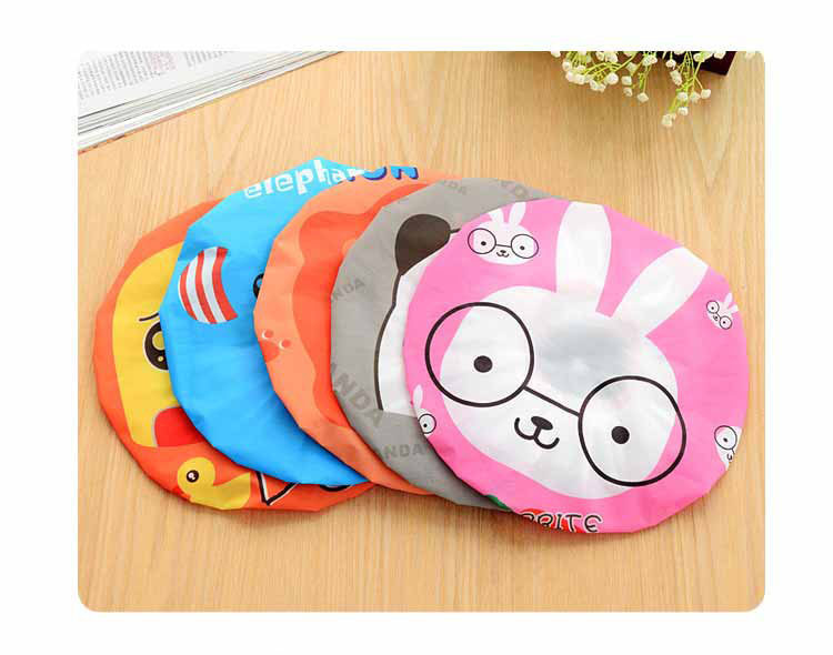 Cute Cartoon Bath Shower Cap Japanese Waterproof Shower Cap Shampoo Cap Coking Caps Cute Cartoon Bath Shower Cap Japanese Waterproof Shower Cap Shampoo Cap Coking Caps