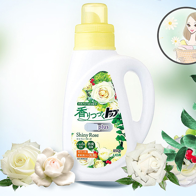 Japan Imported Lion LION Top Fragrance Soft Laundry Detergent 850G Rose Fruit Fragrance Family Pack Laundry Detergent Japan Imported Lion LION Top Fragrance Soft Laundry Detergent 850G Rose Fruit Fragrance Family Pack Laundry Detergent