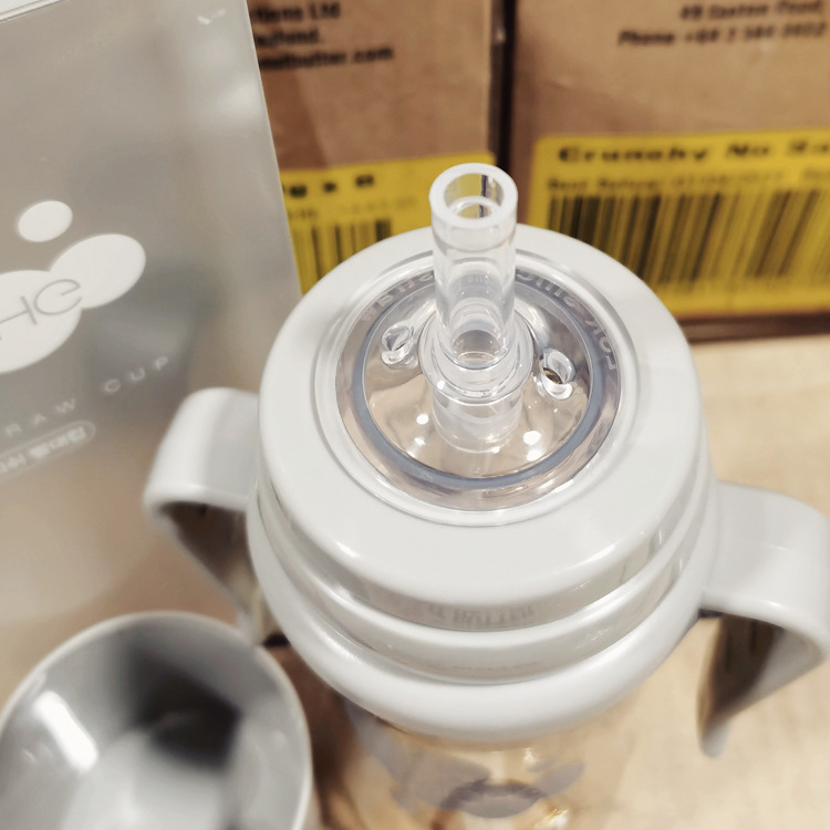 Imported from South Korea Bebe Riche Cup with Straw NoSpill Cup PPSU High Temperature Resistant Choke Proof Water Cup Imported from South Korea Bebe Riche Cup with Straw NoSpill Cup PPSU High Temperature Resistant Choke Proof Water Cup