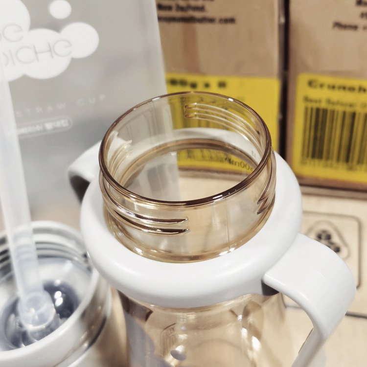 Imported from South Korea Bebe Riche Cup with Straw NoSpill Cup PPSU High Temperature Resistant Choke Proof Water Cup Imported from South Korea Bebe Riche Cup with Straw NoSpill Cup PPSU High Temperature Resistant Choke Proof Water Cup