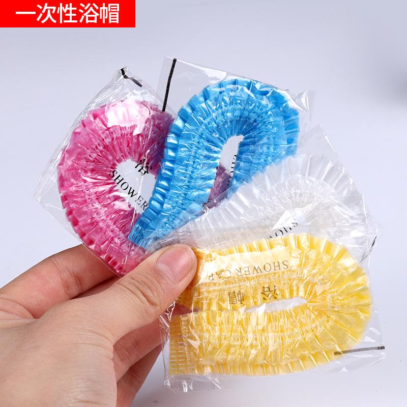 Shower Cap Plastic Waterproof plus Size Heating Hair Treatment Hair Dyeing Head Cover Bath Shampoo Hair Mask Kitchen Hat