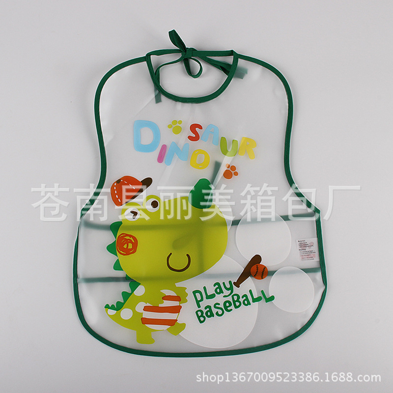 Baby Bib Pinny Waterproof Eating Bib Pinny Baby Children Large Saliva Towel Eating Three-Dimensional Bib Wholesale