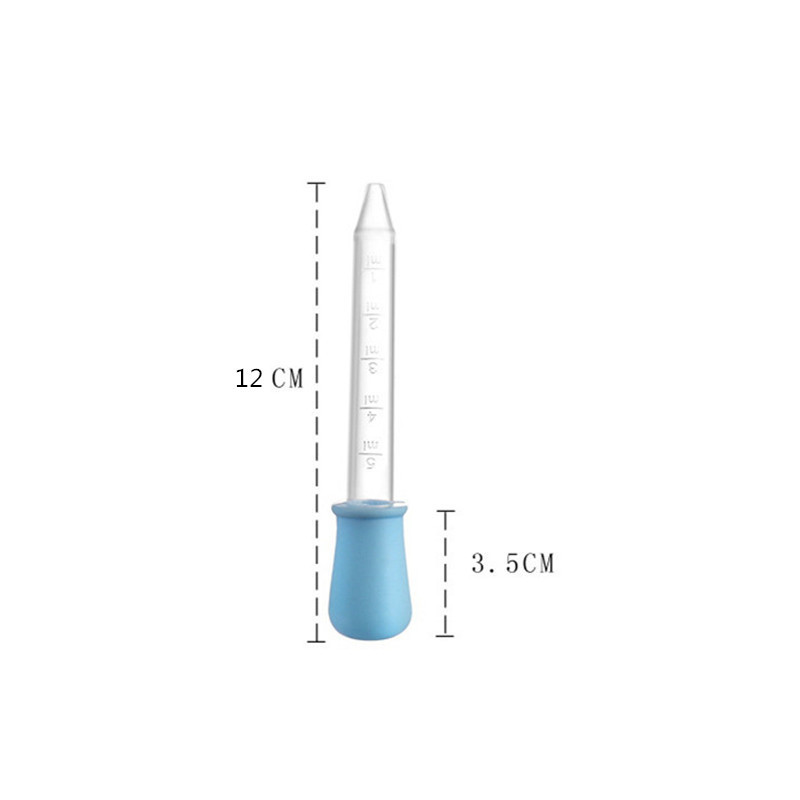 Baby Children MultiColor 5ml Edible Silicon Drip Irrigation Belt Scale Baby Toddler Choke Proof Feed Medication Utensil