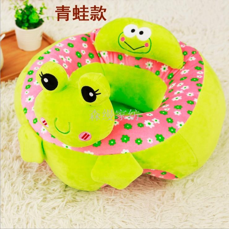 Cute Cartoon Baby Learning Seat Anti-Flip Baby Backrest Safety Chair Plush Toy Creative Small Sofa Cute Cartoon Baby Learning Seat Anti-Flip Baby Backrest Safety Chair Plush Toy Creative Small Sofa