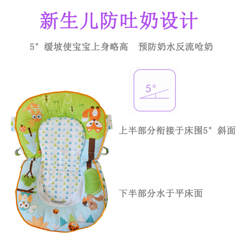 New Koty Three-in-One Baby Game Blanket Sofa Lying Mat Anti-Rollover Bed in Bed New Koty Three-in-One Baby Game Blanket Sofa Lying Mat Anti-Rollover Bed in Bed
