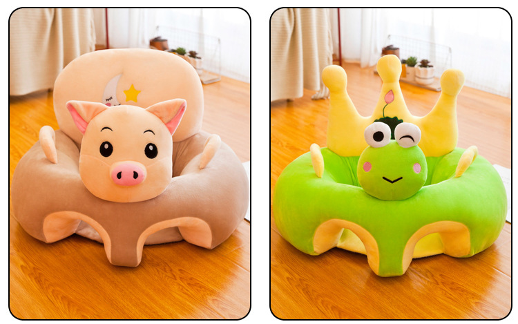 Creative Cross-Border Doll Plush Toys Cartoon Baby Seat Children's Sofa Soothing Doll Children's Gift