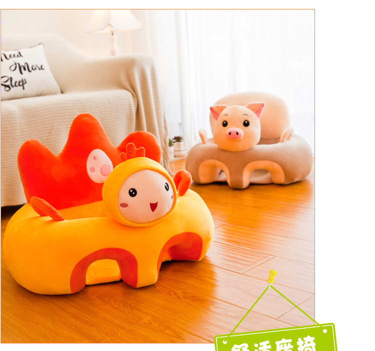 Creative Cross-Border Doll Plush Toys Cartoon Baby Seat Children's Sofa Soothing Doll Children's Gift