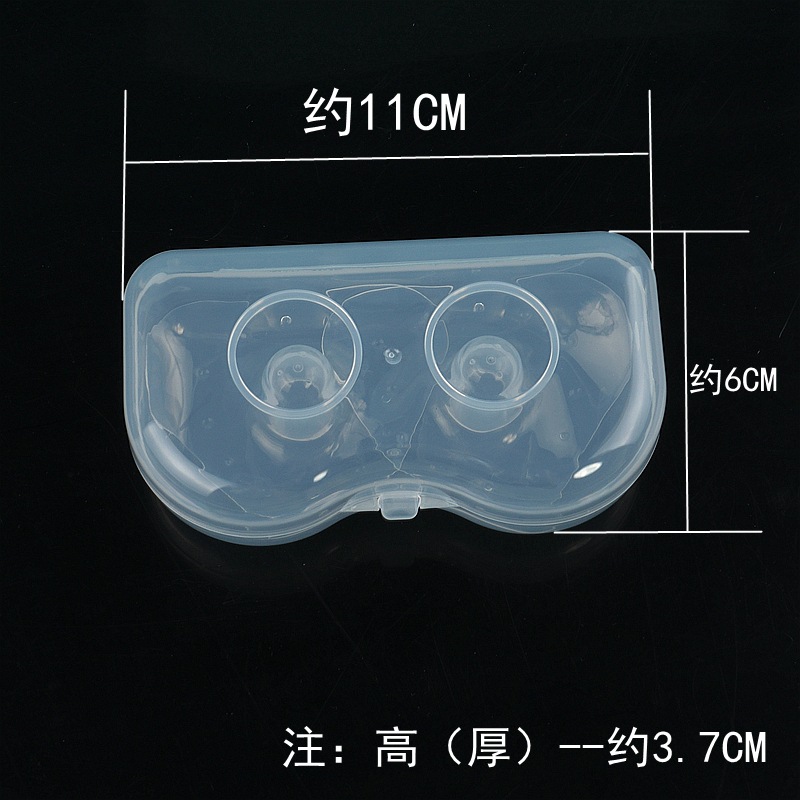 Triangle Silicone Nipple Shields Soft Silicone Nipple Protector Pair with PP Box Package Wholesale Maternal Supplies Triangle Silicone Nipple Shields Soft Silicone Nipple Protector Pair with PP Box Package Wholesale Maternal Supplies