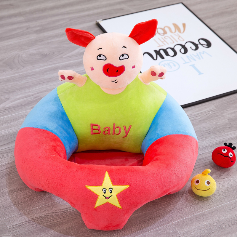 Cartoon Head Learning Seat Couch Baby Learning Seat Infant Cartoon Learning Seat Sofa Convenient Safety Chair Cartoon Head Learning Seat Couch Baby Learning Seat Infant Cartoon Learning Seat Sofa Convenient Safety Chair