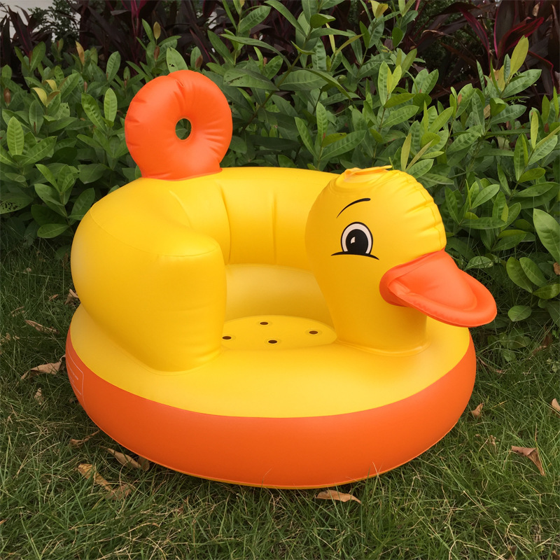 Round Bottom Small Yellow Duck Baby Inflatable Small Sofa Baby Learning Seat BB Dining Chair Inflatable toys Round Bottom Small Yellow Duck Baby Inflatable Small Sofa Baby Learning Seat BB Dining Chair Inflatable toys