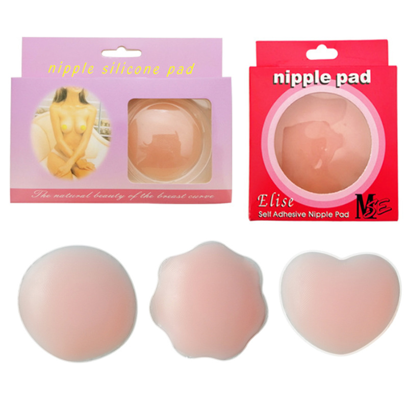 Hot Selling  Silicone Nipple Sticker Anti-Bump Non-Woven Nipple Sticker Hidden Chest Stickers Anti-Exposure Nipple Stick