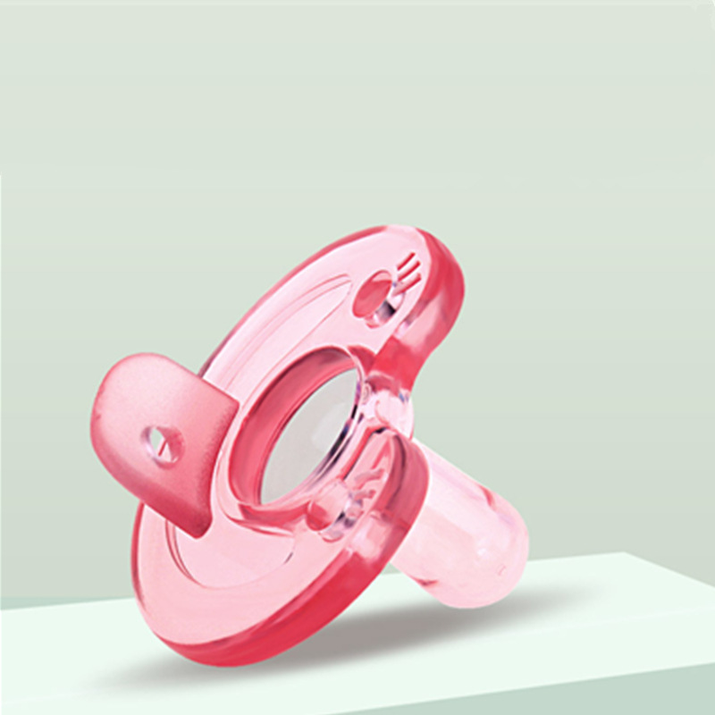 Baby Pacifier Newborn Sleepy Pacifier Baby round Head Baby Pacifier Thumb Silicone Nipple