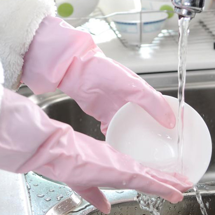 Japanese Imported Household Gloves Rubber Gloves Rubber Gloves Kitchen Dishwashing Gloves Durable Cleaning Gloves