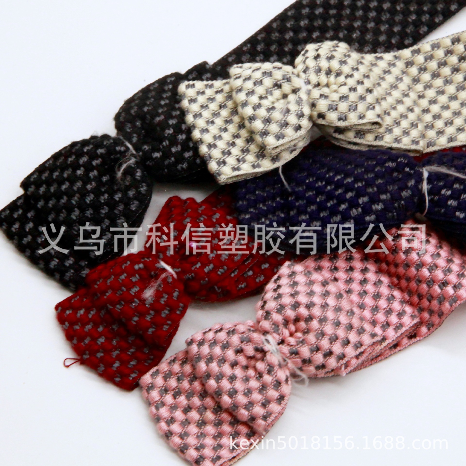 Kexin Imported Ribbon Plaid Dot Belt Handicraft DIY Material Clothing Hat Accessories Gift Box Flower Packaging