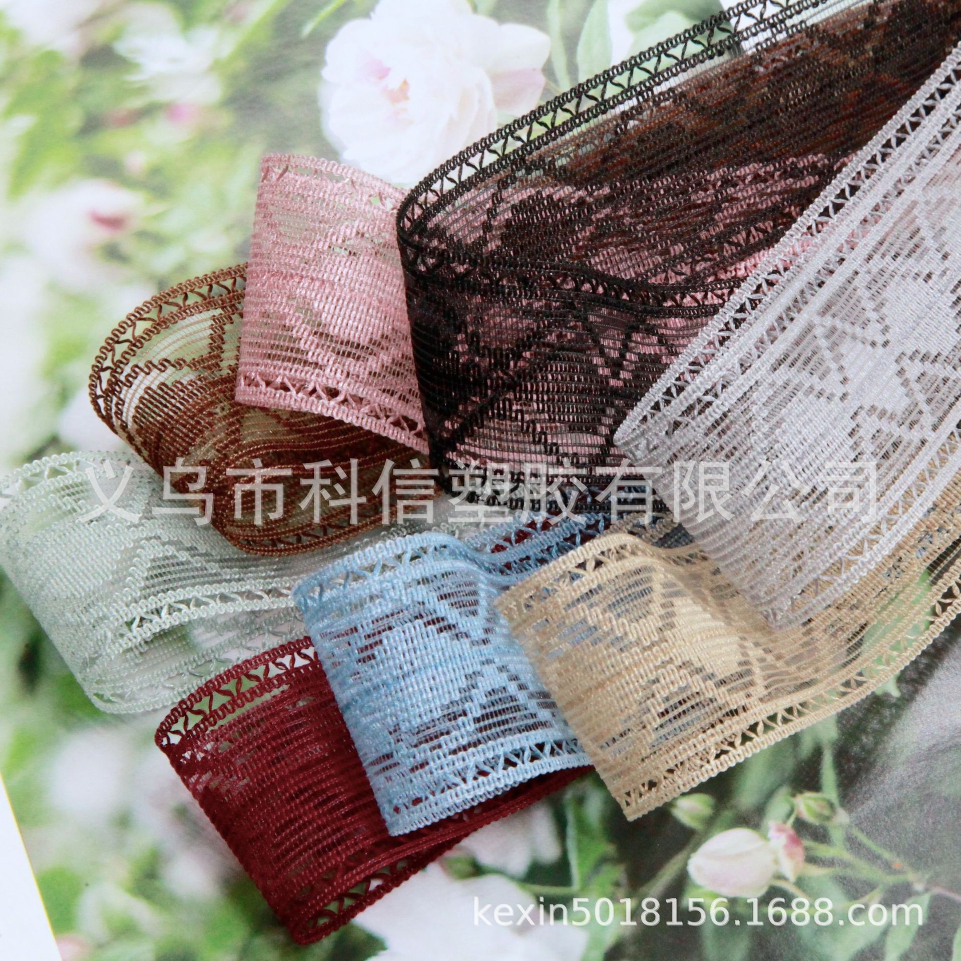 Kexin Imported Ribbon Lace Handmade DIY Hair Bow Material Clothing Hat Belt Accessories Kexin Imported Ribbon Lace Handmade DIY Hair Bow Material Clothing Hat Belt Accessories