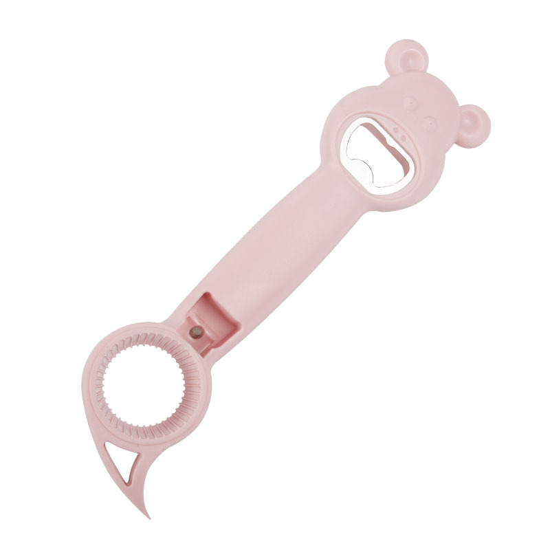 Household Four-in-One Can Can Openers Kitchen Tools Creative Drink Lid Opener Multi-Purpose Beer Bottle Opener