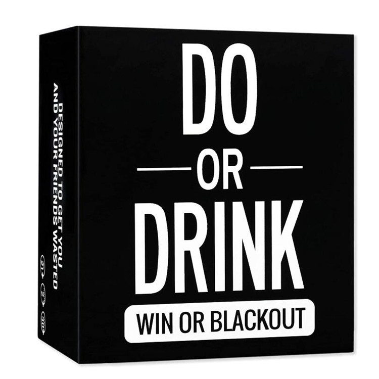 Do Or Drink-Do Or Drink in English-Party Game Card University Beat That Game Card