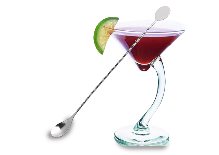 Spot Amazon Cold Drink Cocktail Spoon Long Handle Spoon Milk Tea Twisted Stirring Rod Stainless Steel Swizzle Stick Long Spot Amazon Cold Drink Cocktail Spoon Long Handle Spoon Milk Tea Twisted Stirring Rod Stainless Steel Swizzle Stick Long