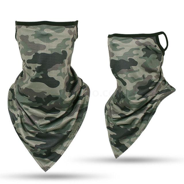 Outdoor cycling dust-proof headband protective mask bib sunblock triangle towel sport bib ice silk fabric Outdoor cycling dust-proof headband protective mask bib sunblock triangle towel sport bib ice silk fabric