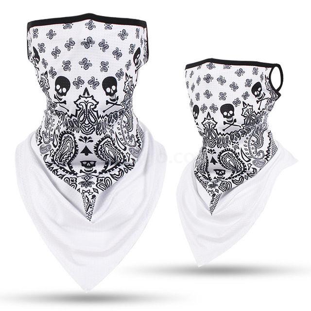 Outdoor cycling dust-proof headband protective mask bib sunblock triangle towel sport bib ice silk fabric Outdoor cycling dust-proof headband protective mask bib sunblock triangle towel sport bib ice silk fabric