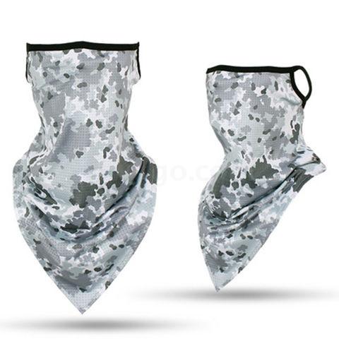 Outdoor cycling dust-proof headband protective mask bib sunblock triangle towel sport bib ice silk fabric Outdoor cycling dust-proof headband protective mask bib sunblock triangle towel sport bib ice silk fabric