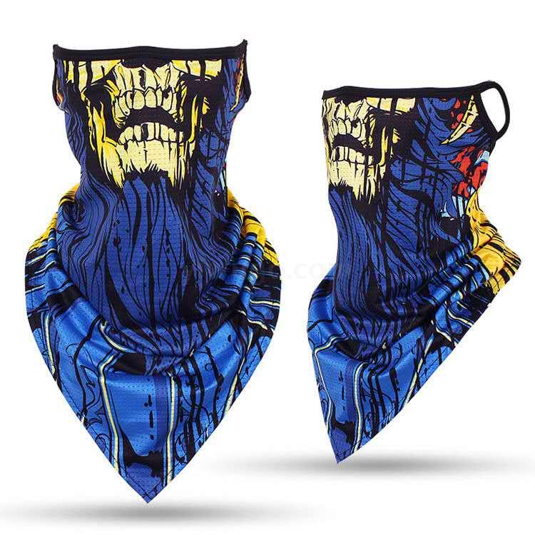 Outdoor cycling dust-proof headband protective mask bib sunblock triangle towel sport bib ice silk fabric Outdoor cycling dust-proof headband protective mask bib sunblock triangle towel sport bib ice silk fabric