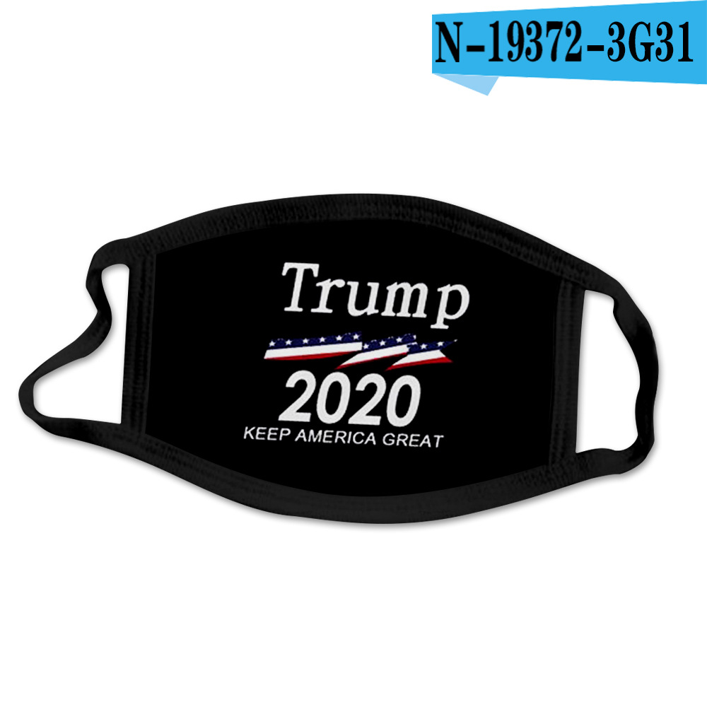 The Fabric support custom was made of Trump print face mask Ice silk
