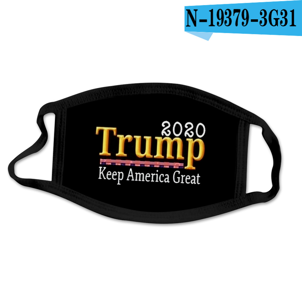 The Fabric support custom was made of Trump print face mask Ice silk