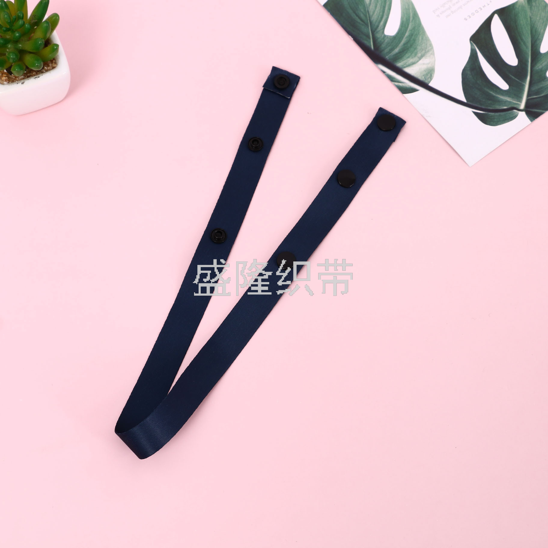 Korean Style Mask Lanyard Anti-Lost Non-Slip Hanging Rope Letter Silk Screen Ribbon Extension Mask Rope Net Popular