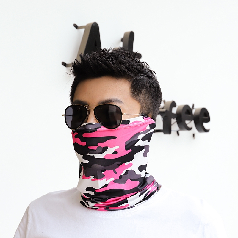 Multifunctional Outdoor Cycling Sun Protection Quick-Drying Sweat Absorbent Ice Silk Scarf Mask