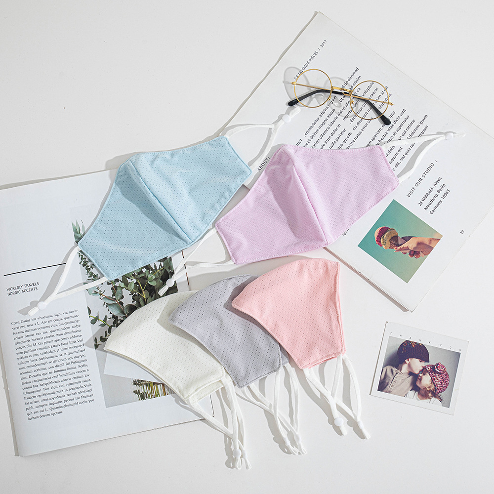 Cotton Sunscreen Mask Adult Dustproof Ice Silk Mask