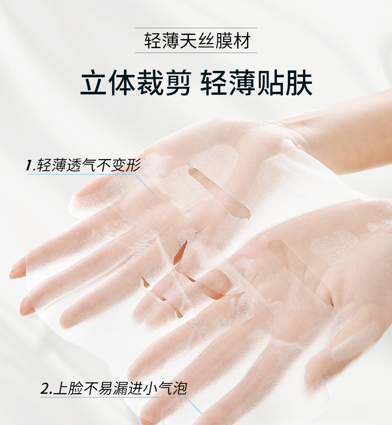 Bisutang Real Silk Fruit Mask Women Moisturizing Softening Skin Plant Mask Piece Wholesale