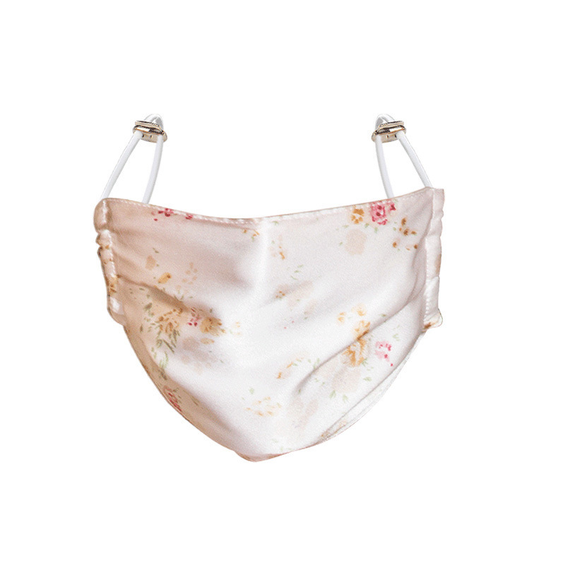Face mask summer thin female sunscreen, anti - UV breathable Mulberry silk summer silk enlarged full Face sunshade mask
