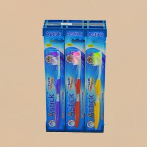 Foreign trade toothbrush wholesale Astick816 (12 PCs/box), soft bristled toothbrush