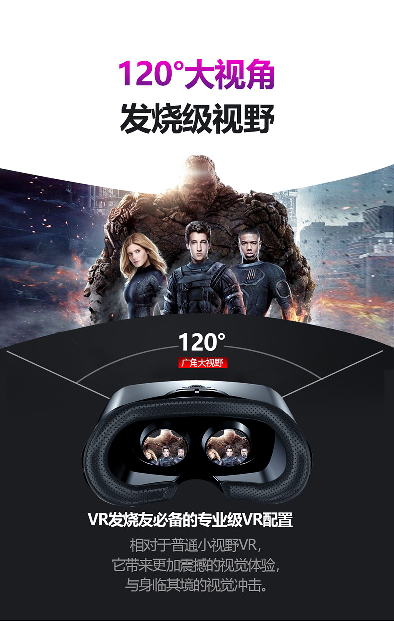 VRG Glasses Mobile Phone 3D Virtual Reality Helmet Magic Mirror Blue Light Smart Gift One Piece Dropshipping Yuan VRG Glasses Mobile Phone 3D Virtual Reality Helmet Magic Mirror Blue Light Smart Gift One Piece Dropshipping Yuan