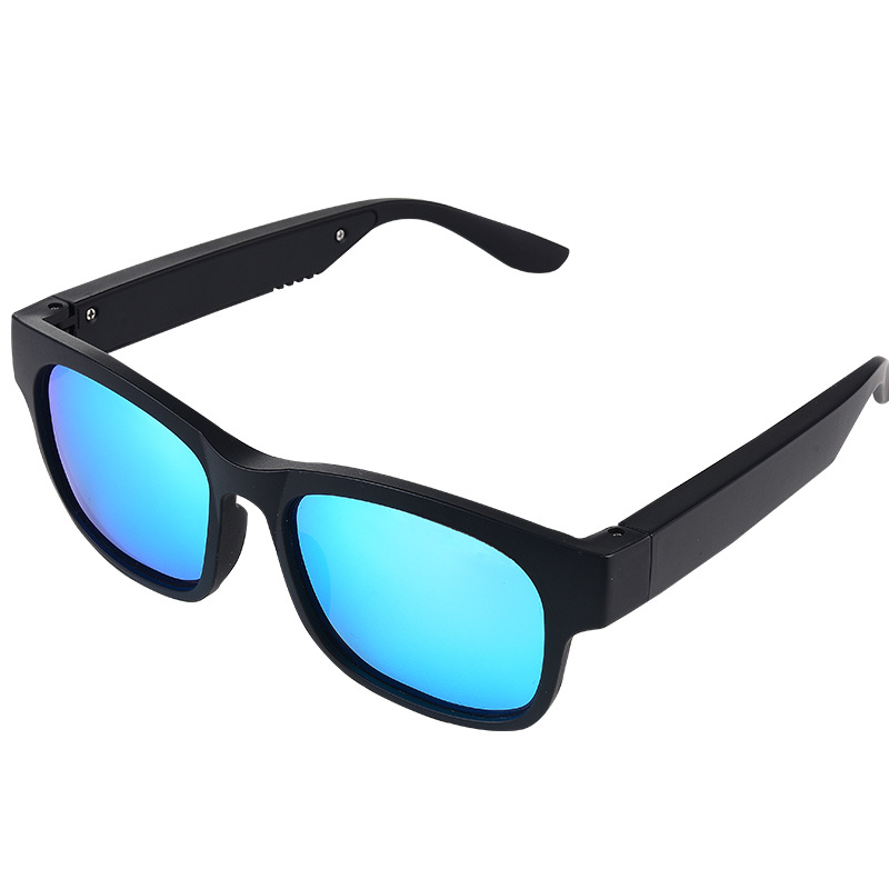 Cross-Border Smart Bluetooth Glasses Headset Bluetooth 5.0 Stereo Bluetooth Outdoor Sunglasses External Speaker IP4