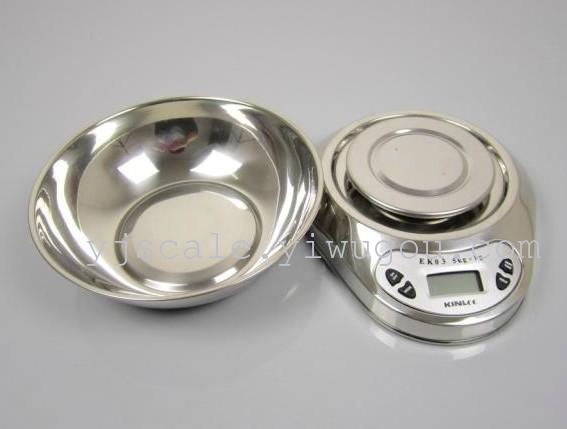 EK03B stainless steel electronic kitchen scale 、baking scales , batching electronic scale 5Kg EK03B stainless steel electronic kitchen scale 、baking scales , batching electronic scale 5Kg