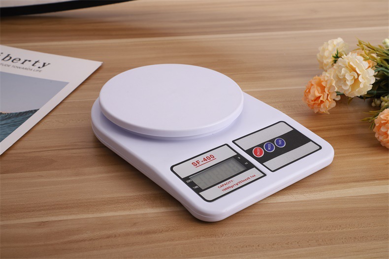 Cross-Border Labeling Kitchen Electronic Scale SF-400 Plastic Kitchen Scale 5...