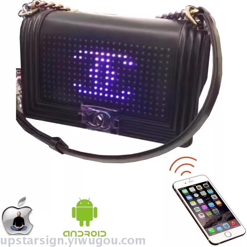 Bluetooth hat light LED screen hat screen clothing light screen DIY intelligent wear light box and bag Bluetooth hat light LED screen hat screen clothing light screen DIY intelligent wear light box and bag