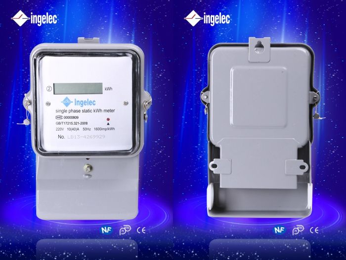 Wholesale Electronic Single-Phase Watt-Hour Meter LED Screen Electronic Meter Meter Wholesale Electronic Single-Phase Watt-Hour Meter LED Screen Electronic Meter Meter
