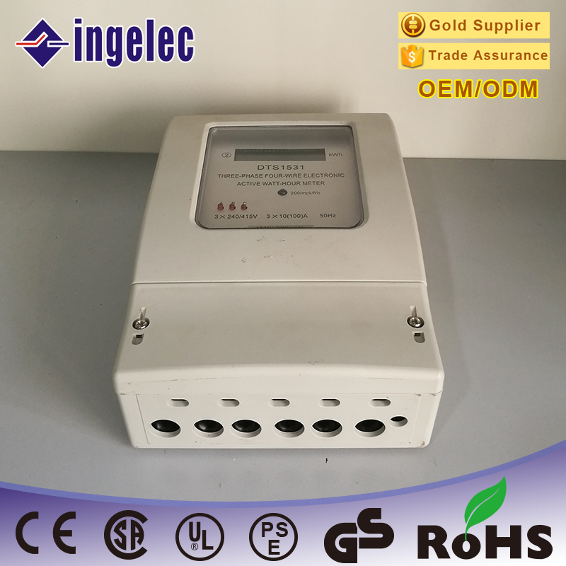 Hot Sale Electronic Single-Phase Watt-Hour Meter LED Screen Electronic Meter Meter