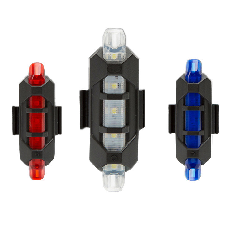 Bicycle Light USB Charging Led Warning Lamp Night Riding Bicycle Tail Light Mountain Bike Riding Equipment