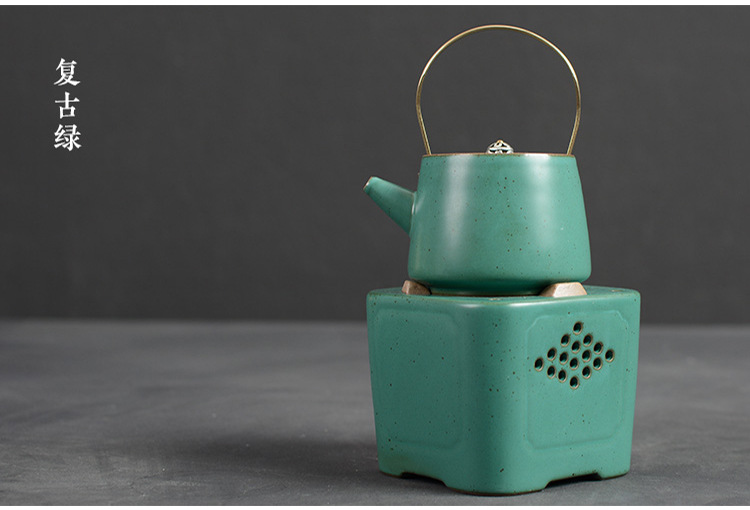 JapaneseStyle LoopHandled Teapot Coarse Pottery Teapot Warm Teapot Alcohol Lamp TeaBoiling Stove Ceramic Kung Fu Tea Set JapaneseStyle LoopHandled Teapot Coarse Pottery Teapot Warm Teapot Alcohol Lamp TeaBoiling Stove Ceramic Kung Fu Tea Set