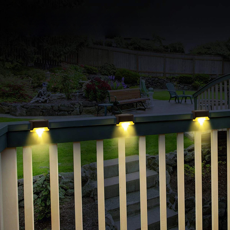 Cross-Border Solar Outdoor Yard Lamp Stair Wall Lamp Step Light Step Light Led Lead Street Lamp Waterproof Lighting